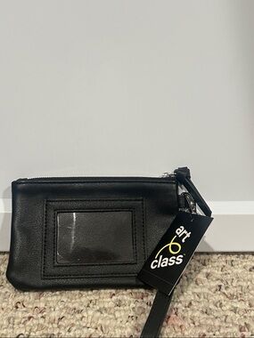 art class Black Card Wristlet with ID Window
